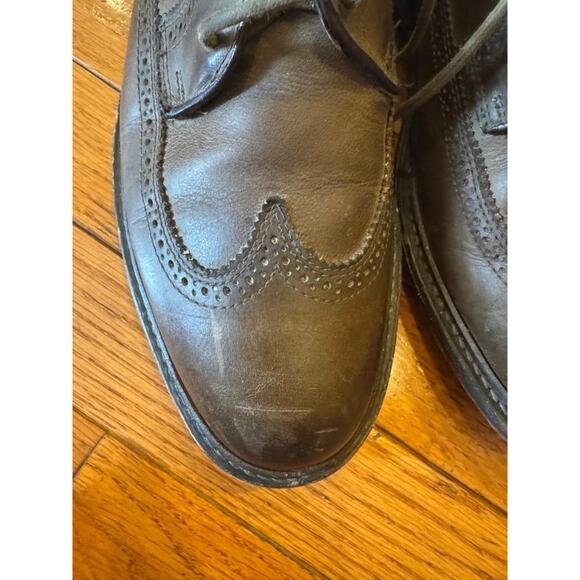 MENS FRYE 84625 JAMES WINGTIP OXFORD SHOES SIZE 10D (800 main image 7